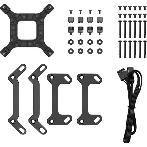 Система жидкостного охлаждения Deepcool LS720S Zero Dark (R-LS720-BKNNMM-G-1) - Нулевой остаток (Feed)  - Нулевой остаток (Feed) 