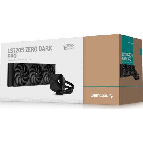 Система жидкостного охлаждения Deepcool LS720S Zero Dark (R-LS720-BKNNMM-G-1) - Нулевой остаток (Feed)  - Нулевой остаток (Feed) 