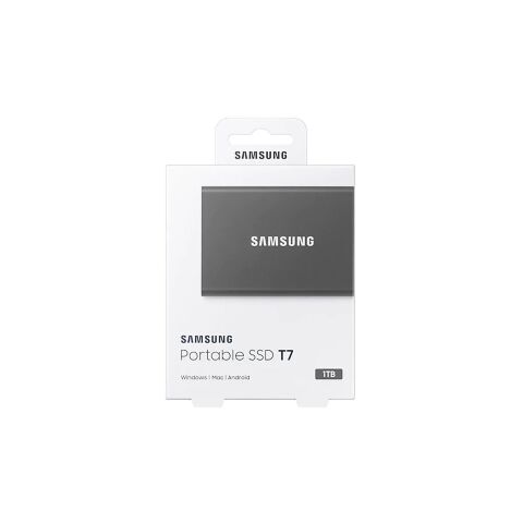 Накопитель SSD USB 3.2 1TB T7 Samsung (MU-PC1T0T/WW) - Внутренние SSD  - Внутренние SSD 