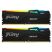 Модуль памяти для компьютера DDR5 16GB (2x8GB) 6000 MHz Beast RGB EXPO Kingston Fury (ex.HyperX) (KF560C30BBEAK2-16) - Нулевой остаток (Feed)  - Нулевой остаток (Feed) 