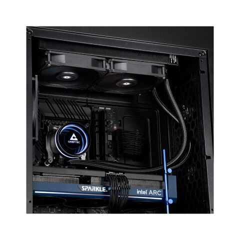 Система жидкостного охлаждения Chieftec Iceberg 240 DARK (CLC-240-BLK) - Системы водного охлаждения  - Системы водного охлаждения 