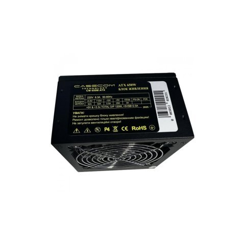 Блок питания Casecom 650W (CM 650M ATX) - Нулевой остаток (Feed)  - Нулевой остаток (Feed) 