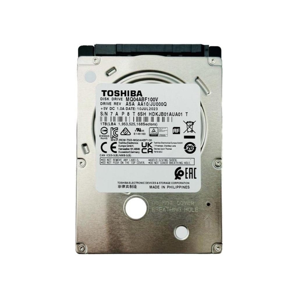 Жесткий диск для ноутбука 2.5" 1TB Toshiba (MQ04ABF100V)