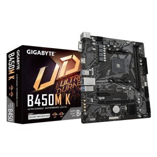 Материнская плата GIGABYTE B450M K