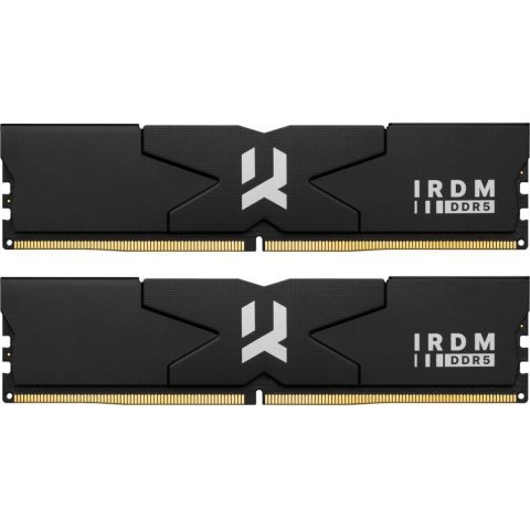 Модуль памяти для компьютера DDR5 32GB (2x16GB) 6000 MHz IRDM Black Goodram (IR-6000D564L30S/32GDC) - Нулевой остаток (Feed)  - Нулевой остаток (Feed) 