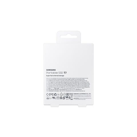 Накопитель SSD USB 3.2 2TB T7 Samsung (MU-PC2T0T/WW) - Внутренние SSD  - Внутренние SSD 