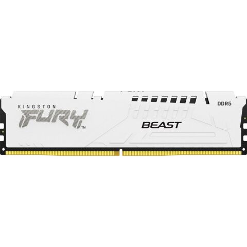 Модуль памяти для компьютера DDR5 16GB 6000 MHz Beast White EXPO Kingston Fury (ex.HyperX) (KF560C30BWE-16) - Нулевой остаток (Feed)  - Нулевой остаток (Feed) 