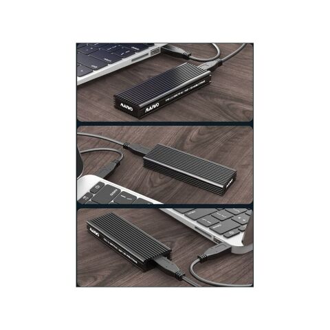 Карман внешний Maiwo M.2 SSD NVMe/SATA combo USB3.1 GEN2 Type-C al. (K1687P2) - Аксессуары к HDD - Аксессуары к HDD