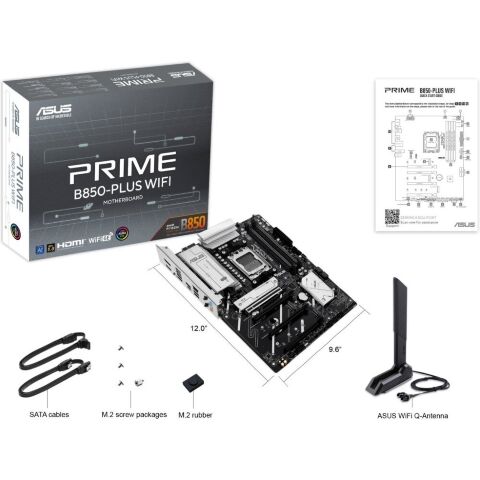 Материнская плата ASUS PRIME B850-PLUS WIFI - Системные (материнские) платы  - Системные (материнские) платы 