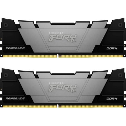 Модуль памяти для компьютера DDR4 32GB (2x16GB) 4000 MHz Renegade Black Kingston Fury (ex.HyperX) (KF440C19RB12K2/32) - Нулевой остаток (Feed)  - Нулевой остаток (Feed)