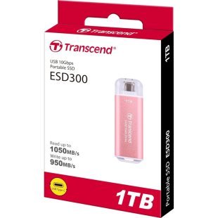 Накопитель SSD USB Type-C 1TB ESD300 Transcend (TS1TESD300P)