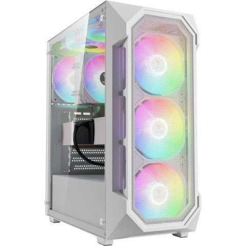 Корпус Gamdias AURA GC1 ELITE WH ARGB (4711514500608) - Нулевой остаток (Feed)  - Нулевой остаток (Feed)