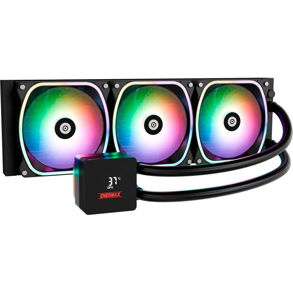 Система жидкостного охлаждения Enermax Aquafusion II 360 ARGB (ELC-AQFS360-SQA)