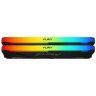 Модуль памяти для компьютера DDR4 64GB (2x32GB) 3600 MHz FURY Beast RGB Kingston Fury (ex.HyperX) (KF436C18BB2AK2/64)