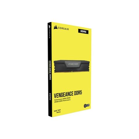 Модуль памяти для компьютера DDR5 96GB (2x48GB) 6400 MHz Vengeance Black Corsair (CMK96GX5M2B6400C32) - Нулевой остаток (Feed)  - Нулевой остаток (Feed) 