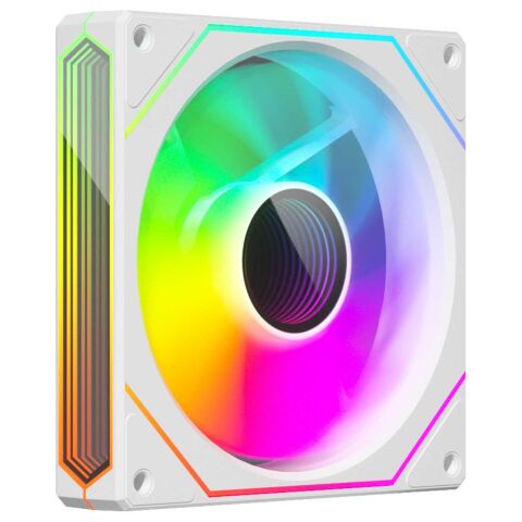 Кулер для корпуса Zezzio PRISM 6 Pro ARGB White - Вентиляторы к корпусам - Вентиляторы к корпусам