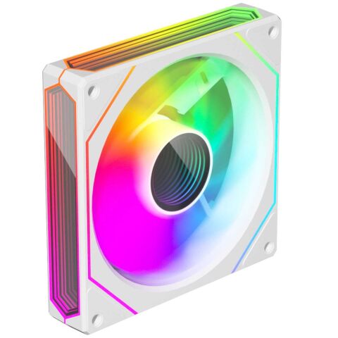 Кулер для корпуса Zezzio PRISM 6 Pro ARGB White - Вентиляторы к корпусам - Вентиляторы к корпусам