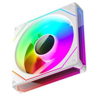 Кулер для корпуса Zezzio PRISM 6 Pro ARGB White