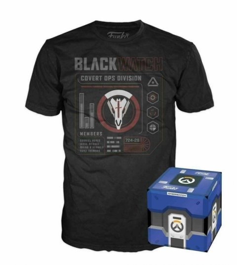 Футболка Funko Overwatch: Blackwatch Covert Ops T-Shirt (размер L) -   -  