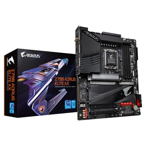 Материнская плата GIGABYTE Z790 AORUS ELITE AX - Системные (материнские) платы  - Системные (материнские) платы 