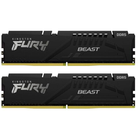 Модуль памяти для компьютера DDR5 32GB (2x16GB) 6800 MHz Beast Black EXPO Kingston Fury (ex.HyperX) (KF568C34BBEK2-32) - Модули памяти для компьютера  - Модули памяти для компьютера 