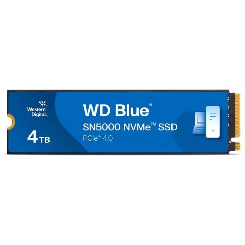 Накопитель SSD M.2 2280 4TB SN5000 WD (WDS400T4B0E) - Внутренние SSD  - Внутренние SSD 