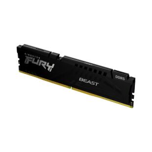 Модуль памяти для компьютера DDR5 32GB 5600 MHz Beast Black Kingston Fury (ex.HyperX) (KF556C36BBE2-32)