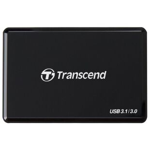 Считыватель флеш-карт Transcend USB 3.1 Gen 1 Type-C SD/microSD/CompactFlash/Memory Stick (TS-RDC8K2)