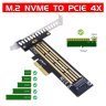Контроллер Dynamode M.2 SSD NVMe M-Key to PCI-E 3.0 x4/ x8/ x16, full profile br (PCI-Ex4- M.2 M-key)
