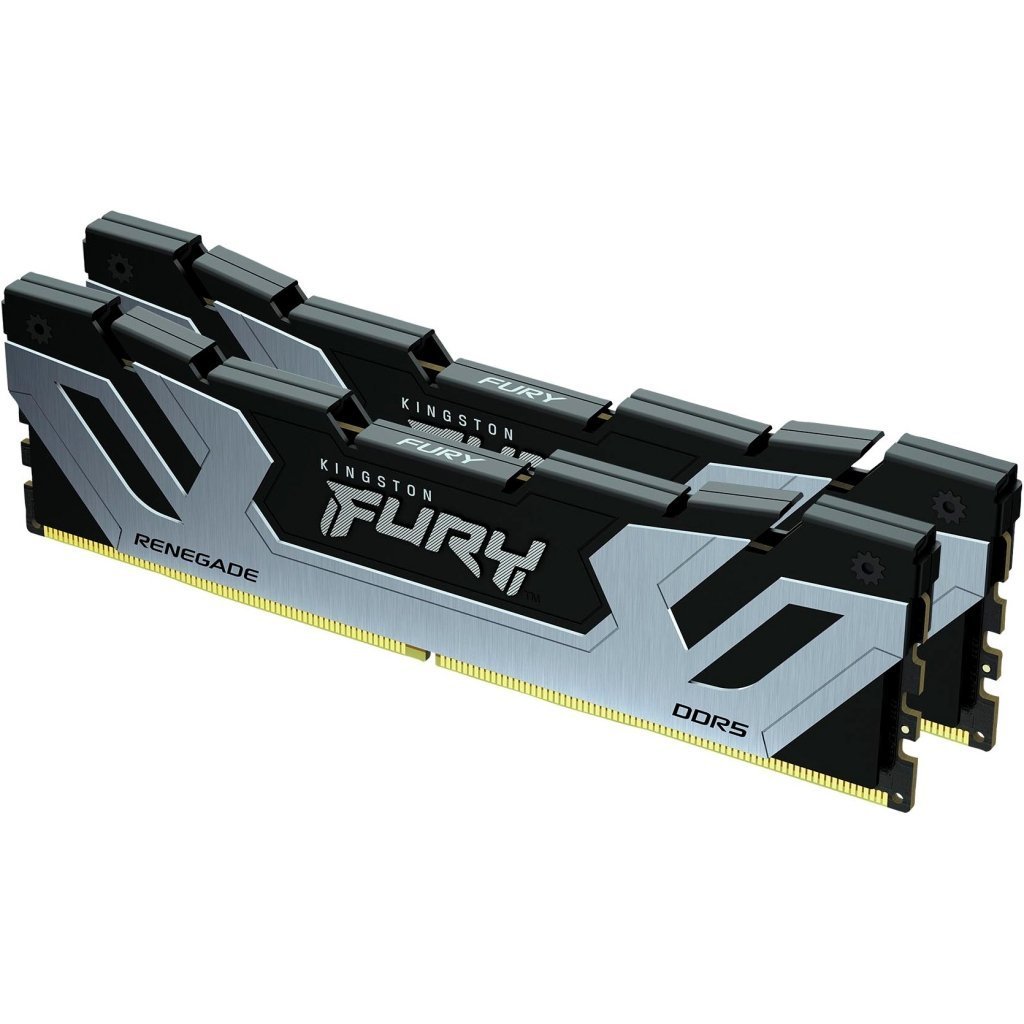 Модуль памяти для компьютера DDR5 48GB (2x24GB) 8400 MHz Silver XMP Kingston Fury (ex.HyperX) (KF584CU40RSK2-48)