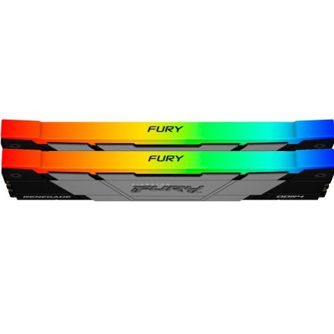 Модуль памяти для компьютера DDR4 32GB (2x16GB) 3200 MHz RenegadeRGB Kingston Fury (ex.HyperX) (KF432C16RB12AK2/32) - Нулевой остаток (Feed)  - Нулевой остаток (Feed)