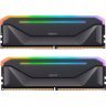 Модуль памяти для компьютера DDR5 32GB (2x16GB) 5600 MHz NOX RGB Black Apacer (AH5U32G56C522NBAA-2)