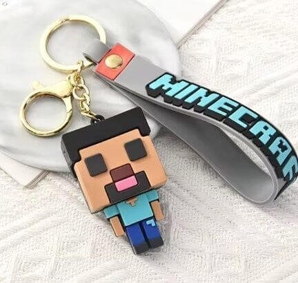 Брелок подвеска на рюкзак Minecraft Майнкрафт Human 3D Backpack -   -