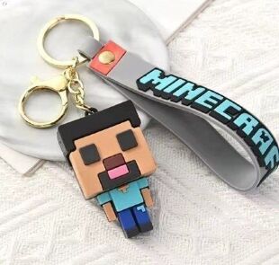 Брелок підвіска на рюкзак Minecraft Майнкрафт Human 3D Backpack