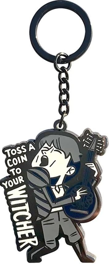 Брелок Witcher Netflix: The Witcher Jaskier Singing Ведьмак Лютик -   -  