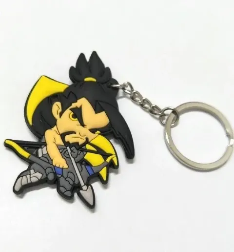 Брелок 3D Овервотч Overwatch Двосторонній об'ємний - Hanzo - -