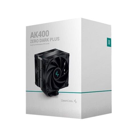 Кулер для процессора Deepcool AK400 Zero Dark Plus (R-AK400-BKNNMD-G-1) - Кулеры к процессорам  - Кулеры к процессорам 