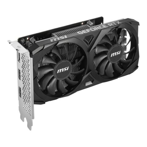 Видеокарта MSI GeForce RTX3050 6Gb VENTUS 2X E OC (RTX 3050 VENTUS 2X E 6G OC) - Видеокарты  - Видеокарты 