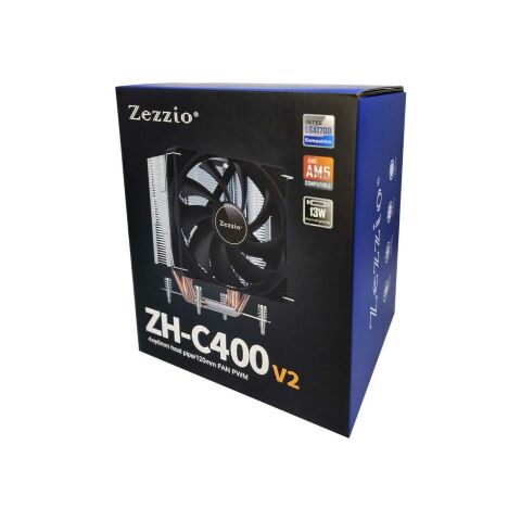 Кулер для процессора Zezzio ZH-C400 V2 - Нулевой остаток (Feed) - Нулевой остаток (Feed)