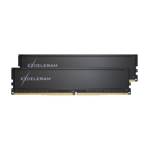 Модуль памяти для компьютера DDR4 16GB (2x8GB) 3200 MHz Black Sark eXceleram (ED4163222AD) - Нулевой остаток (Feed)  - Нулевой остаток (Feed)