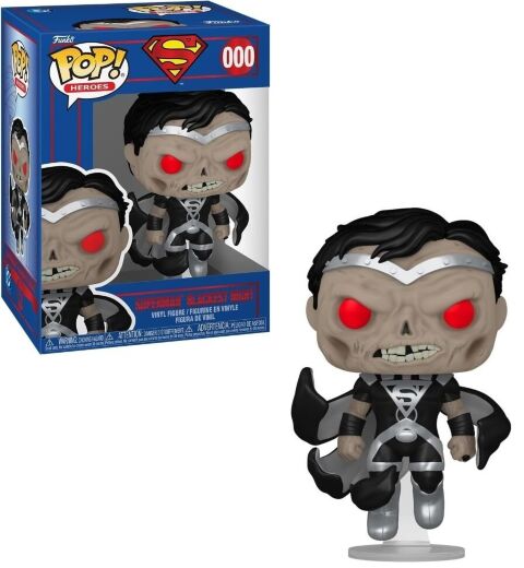 Фігурка Funko DC Heroes: Superman Blackest Night фанко Супермен Темна Ніч 000 -   -  