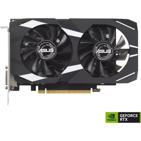 Видеокарта ASUS GeForce RTX3050 6Gb DUAL OC (DUAL-RTX3050-O6G) - Видеокарты - Видеокарты