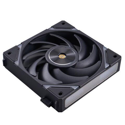 Кулер для корпуса 1stPlayer XF7 Black (XF7-BK-1IN1) - Нулевой остаток (Feed)  - Нулевой остаток (Feed) 