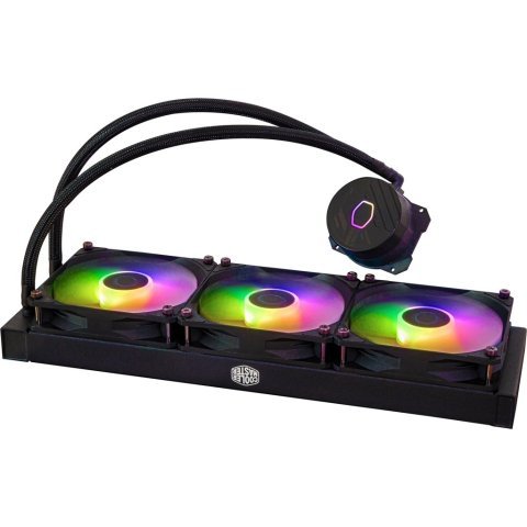 Система жидкостного охлаждения CoolerMaster MasterLiquid 360L Core ARGB (MLW-D36M-A18PZ-R1) - Нулевой остаток (Feed)  - Нулевой остаток (Feed) 