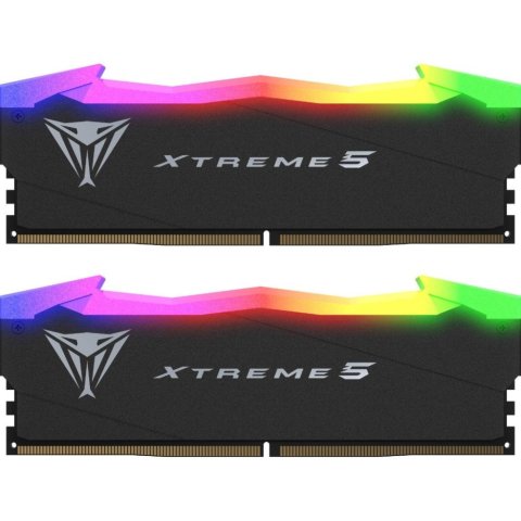 Модуль памяти для компьютера DDR5 32GB (2x16GB) 7600 MHz Viper Xtreme 5 RGB Patriot (PVX532G76C36K) - Нулевой остаток (Feed)  - Нулевой остаток (Feed) 