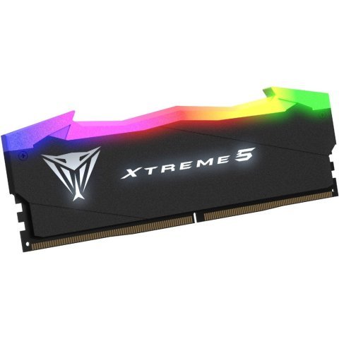 Модуль памяти для компьютера DDR5 32GB (2x16GB) 7600 MHz Viper Xtreme 5 RGB Patriot (PVX532G76C36K) - Нулевой остаток (Feed)  - Нулевой остаток (Feed) 