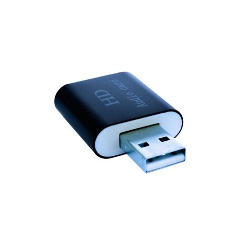 Звуковая плата Dynamode USB-SOUND7-ALU black - Звуковые платы  - Звуковые платы 