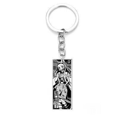 Брелок Demon Slayer Nezuko Kamado Незуко Камадо Клинок, що розсікає демонів метал -   -  