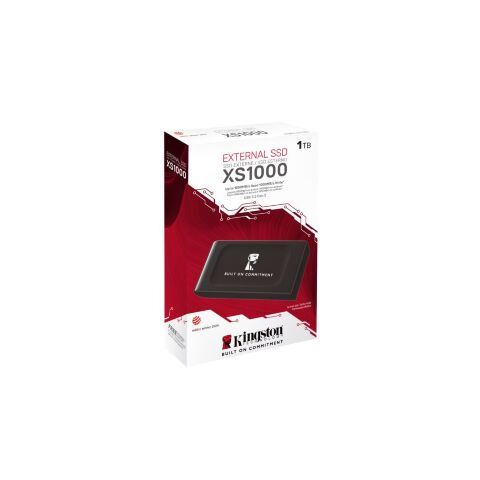 Накопитель SSD USB Type-C 1TB XS1000 Kingston (SXS1000/1000GA) - Внутренние SSD  - Внутренние SSD 