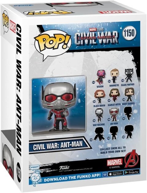 Фигурка Funko Marvel: Civil War Ant-Man Фанко Человек муравей (Amazon Exclusive) 1150 -   -  